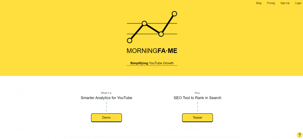 MorningFame - Keyword Tool For Youtube
