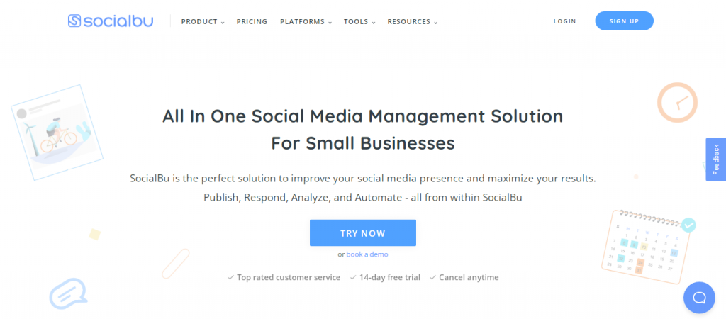 SocialBu - facebook automation tools