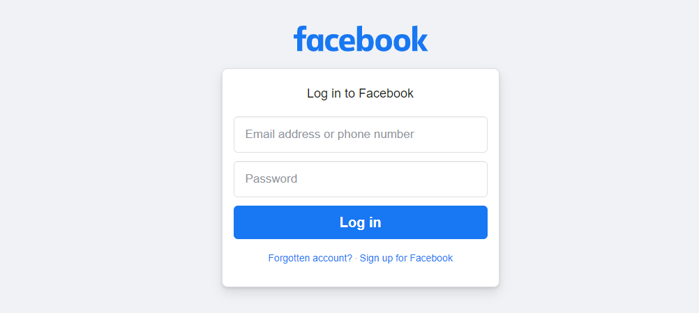 facebook - social media platforms