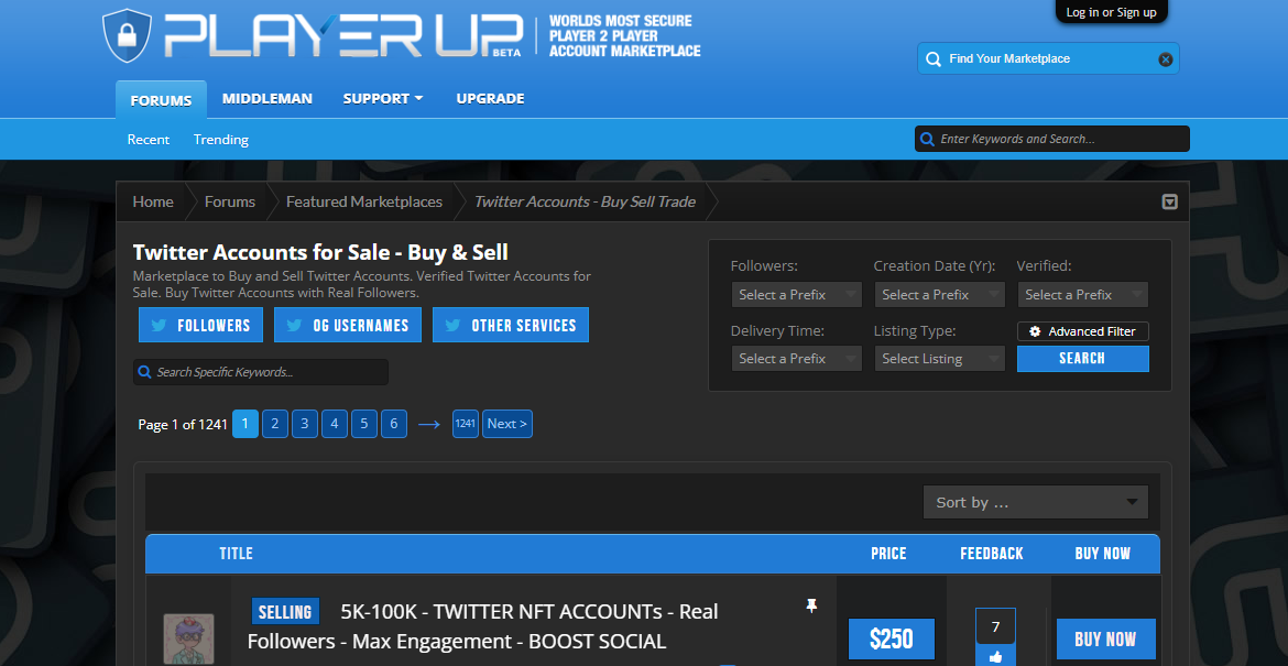 8 Best Sites to Buy Twitter Accounts (2024) - Viralyft